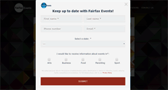 Desktop Screenshot of fairfaxevents.com.au